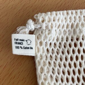 Filet vue de près avec l'étiquette fait main en France